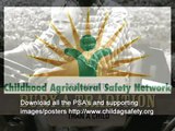 Michael Peterson - Childhood Agricultural Safety Network - 60 second Public Service Announcement