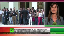 Venezuela: Gobierno y oposición deciden avanzar el diálogo de paz en el marco de la Constitución