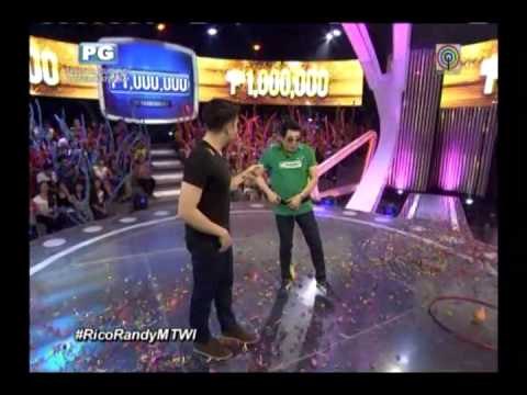 Randy Santiago plays 'Minute To Win It'