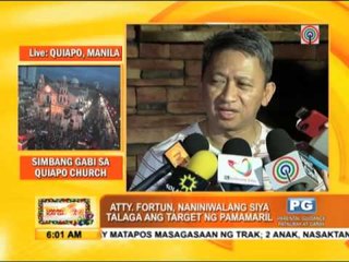 Atty. Fortun's wife survives slay try