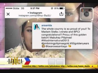 Download Video: Netizens congratulate Miss International Bea Santiago