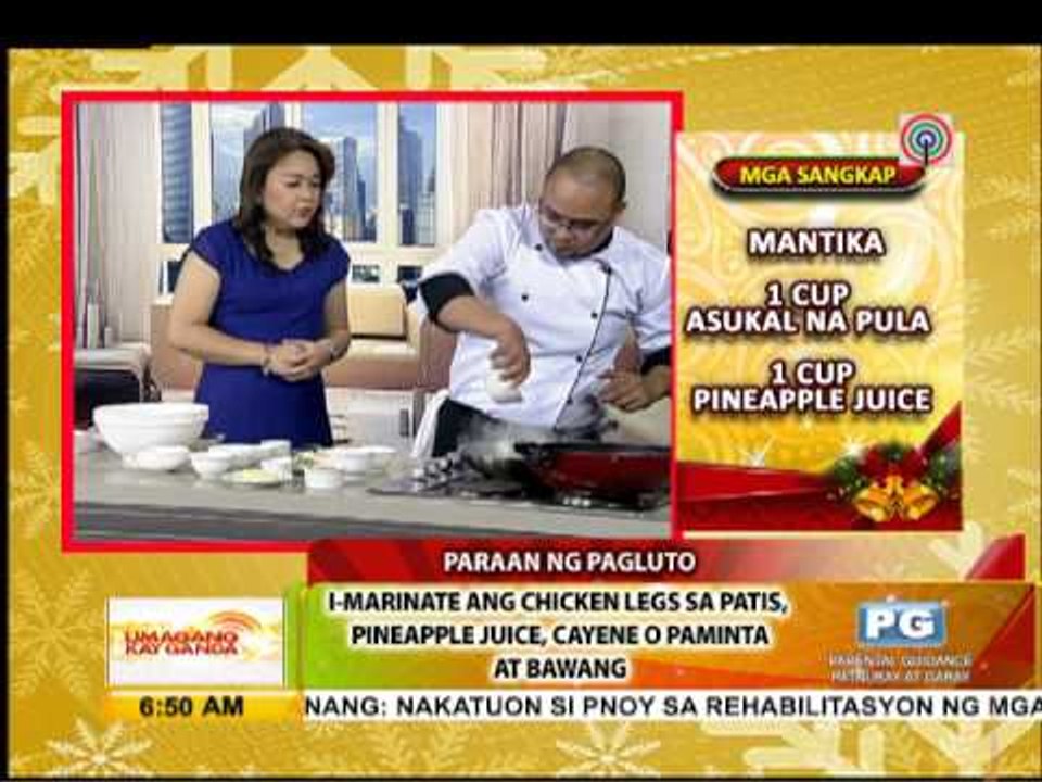 Recipe: Rellenong Manok Hamonado
