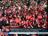 Paraguay: movimientos sociales desaprueban gestión de Horacio Cartes