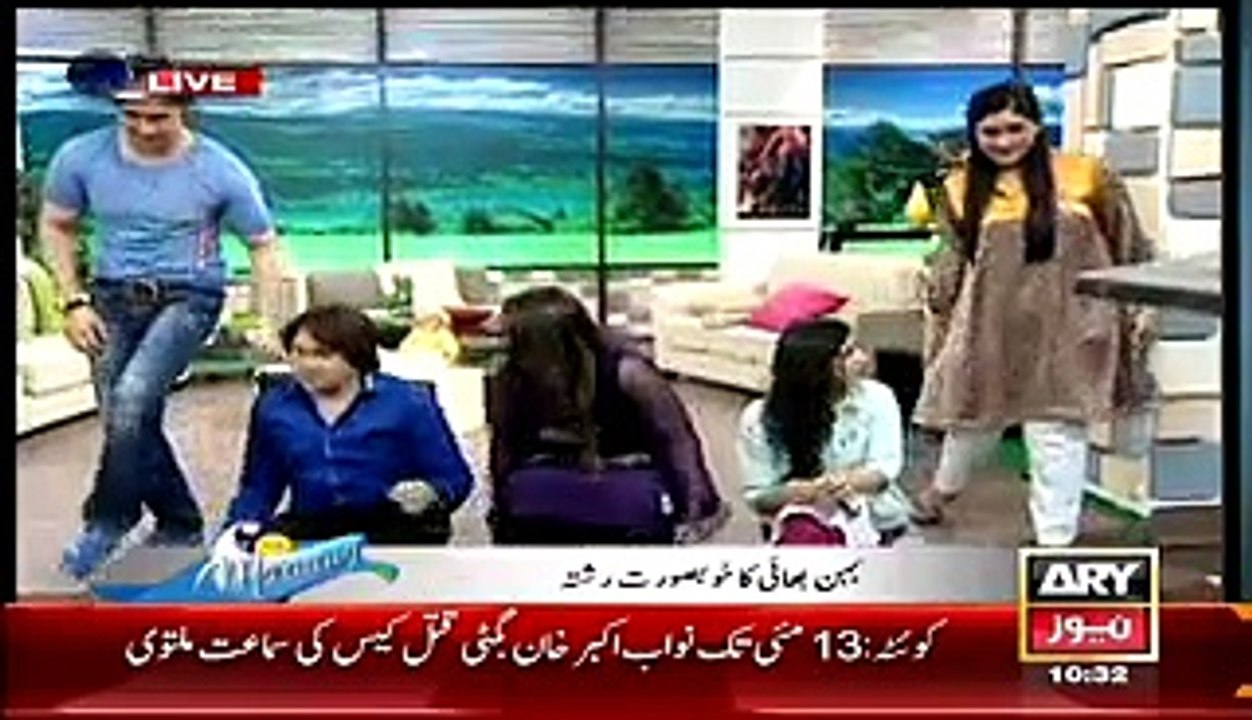 The Morning Show With Sanam Baloch on ARY News Part 4 - 22nd April 2015