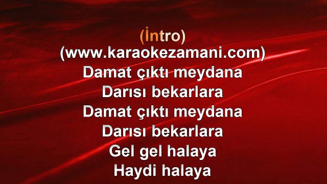 Dilek Özgör - Damat Halayı - 2012 TÜRKÇE KARAOKE