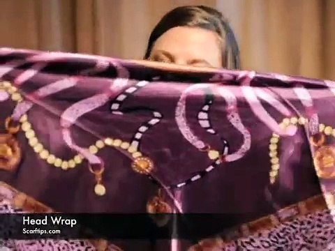 How To Wear A Head Scarf Wrap - ScarfTips.com