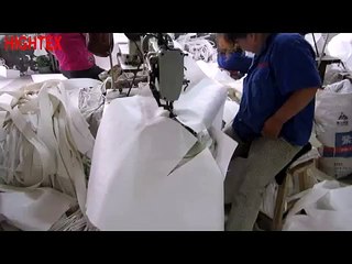 Heavy duty Big Bag lifting loops sewing machine