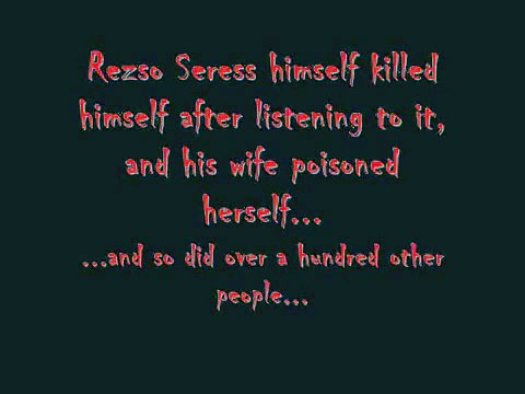 Gloomy Sunday- The Hungarian Suicide Song