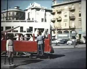 Peaceful old Beirut, Lebanon, in 1955