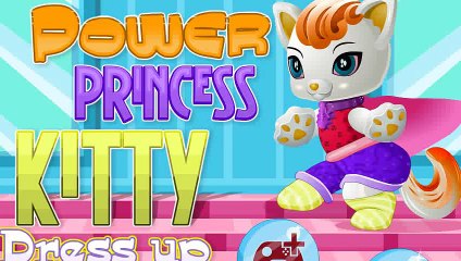 《〒》♣ Power princess kitty dress up game - Dress up for the Princess Kara