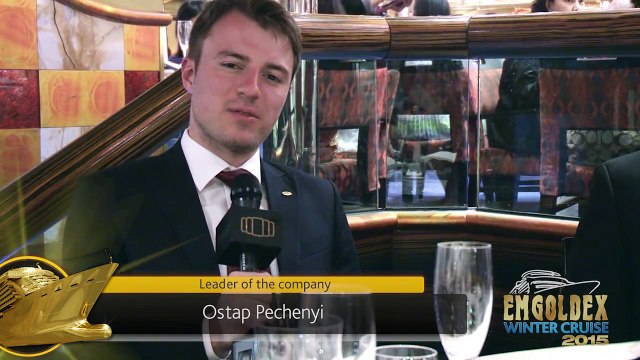 EmGoldex Crucero de Invierno 2015 - Ostap Pechenyi, cena de gala