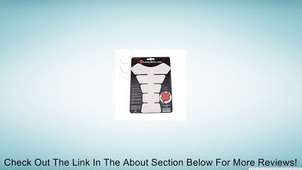 Motorcycle Gas Tank Pad - Large - 5 Segmented - LB Sticker - Clear Review