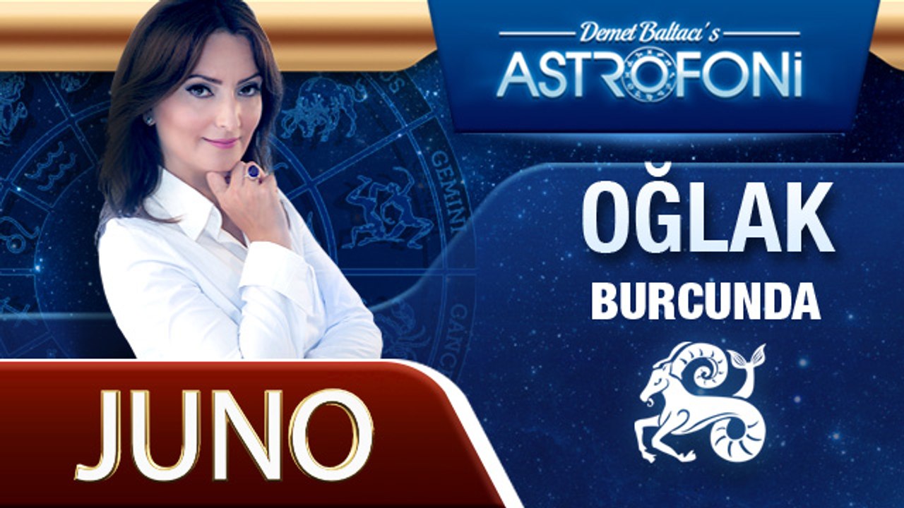 Juno Oğlak Burcunda