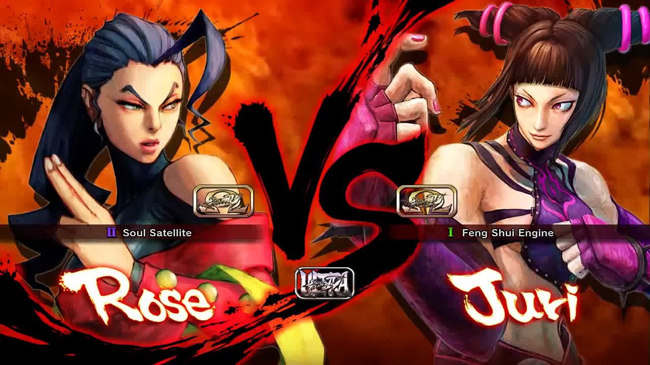 Ultra Street Fighter 4 Omega mode mods sexy new nurse Rose Juri succubus costumes HD 60fps