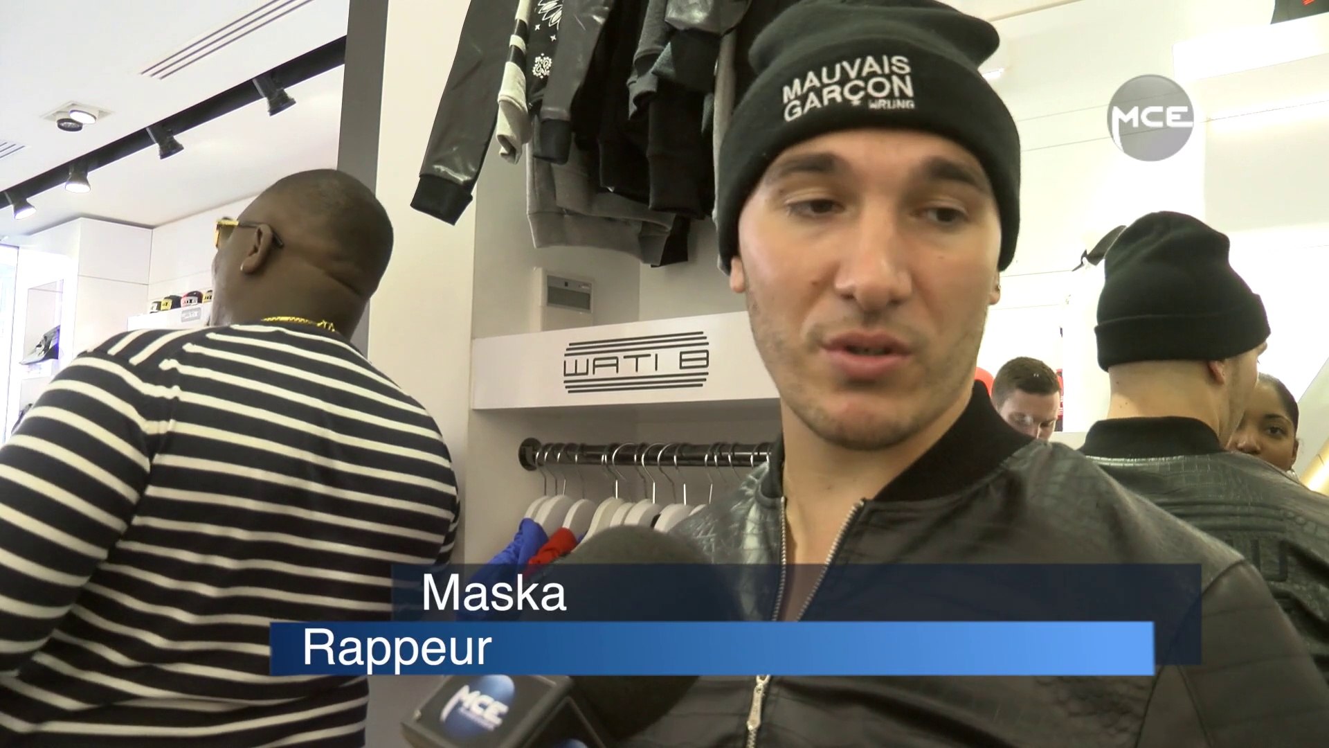 Maska, The Shin Sekaï, Dry... Tous présents à la réouverture de la boutique Wati  B ! - Vidéo Dailymotion