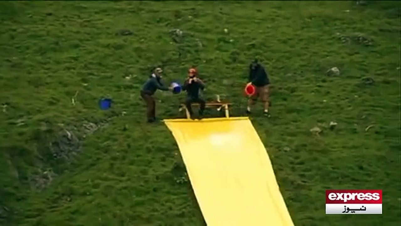 Amazing Slide and Perfect Landing