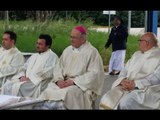 Carinaro (CE) - Indesit, il Vescovo Spinillo celebra la messa con gli operai (19.04.15)