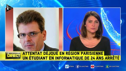 Attentat déjoué à Paris : le suspect est un étudiant de 24 ans