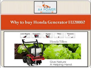 Honda Generator EU2000i