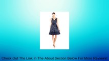 Nine West Women's Cluster Dot Boarder V-Neck Dress Review