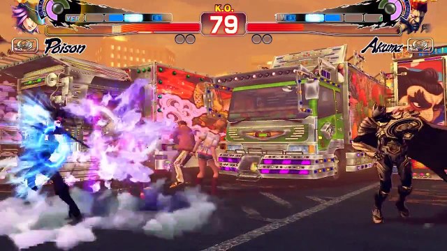 Ultra Street Fighter 4 Omega mode mods sexy new Poison Catwoman Akuma costumes HD 60fps Gameplay 1