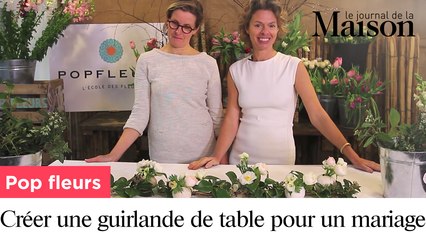 Vidéo – DIY : Créer une guirlande de table pour un mariage