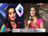 Katrina Kaif and Sonam Kapoor to share stage for a common brand - Bollywood News