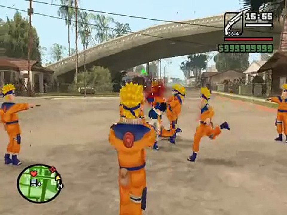 gta sa mod naruto