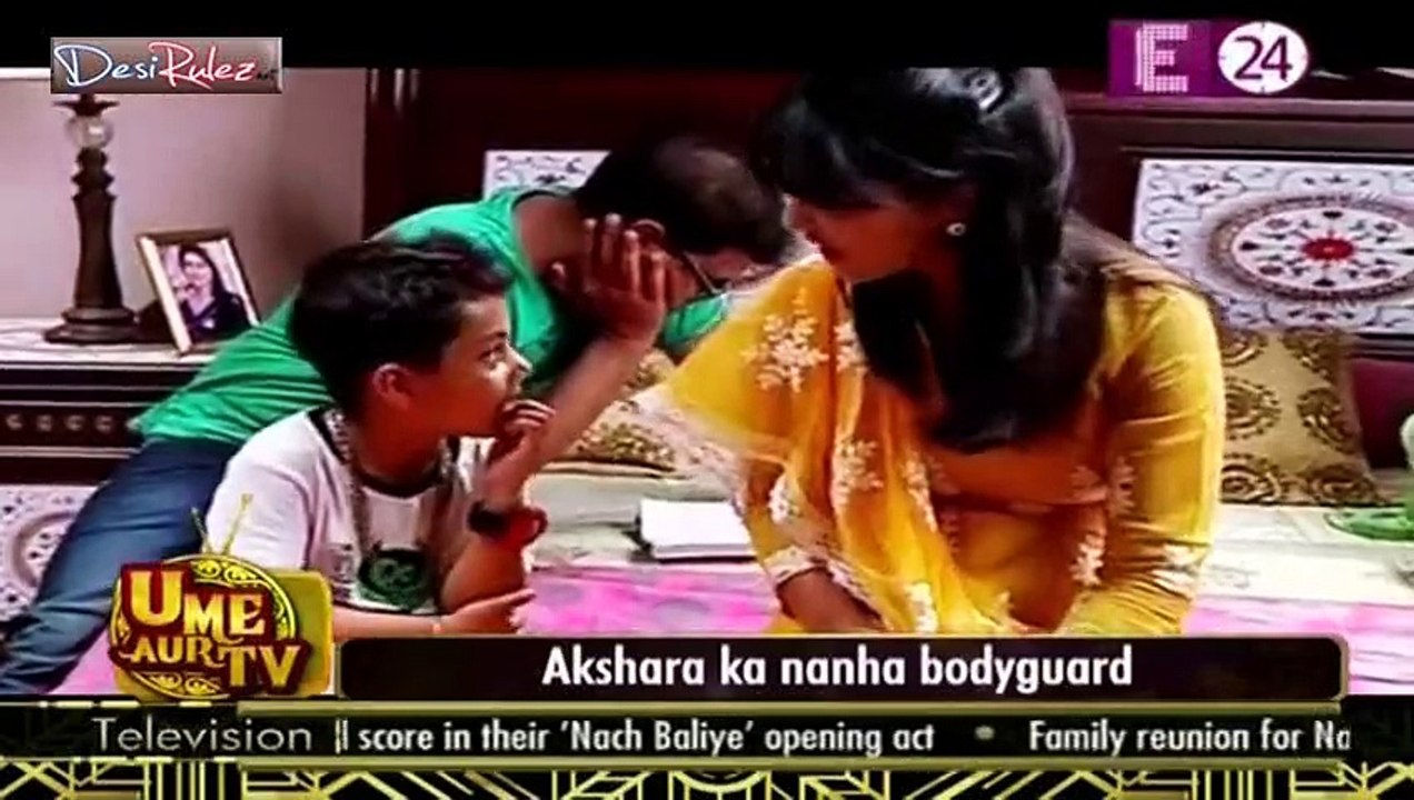 Akshara Ka Nanha Bodyguard 'Ye Rishtha Kya Kehlata Hai' 22nd April 2015