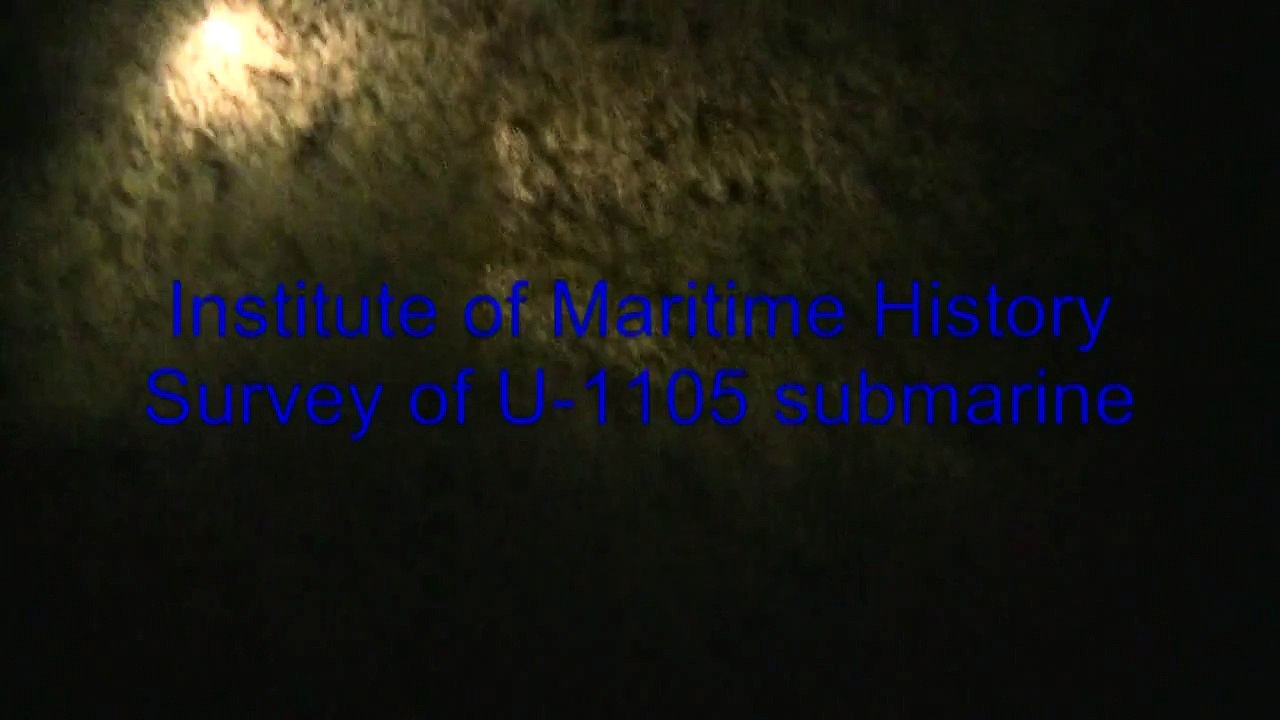 Institute Of Maritime History Archaeological Survey Of U 1105 Wreck Video Dailymotion