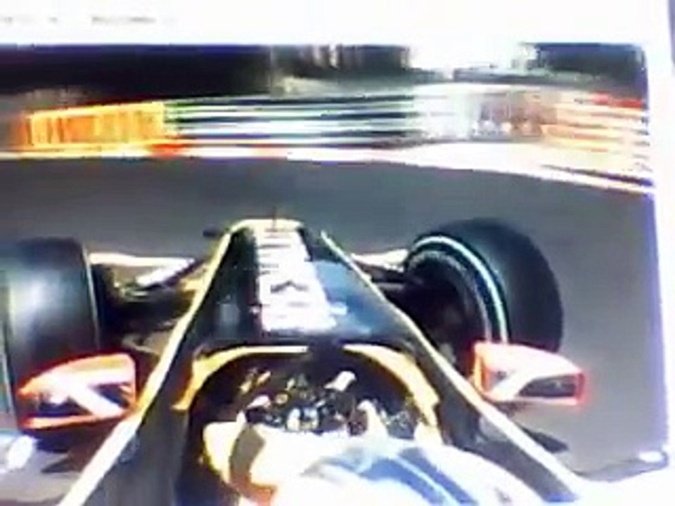 F1 Robert Kubica pole lap monaco 2010