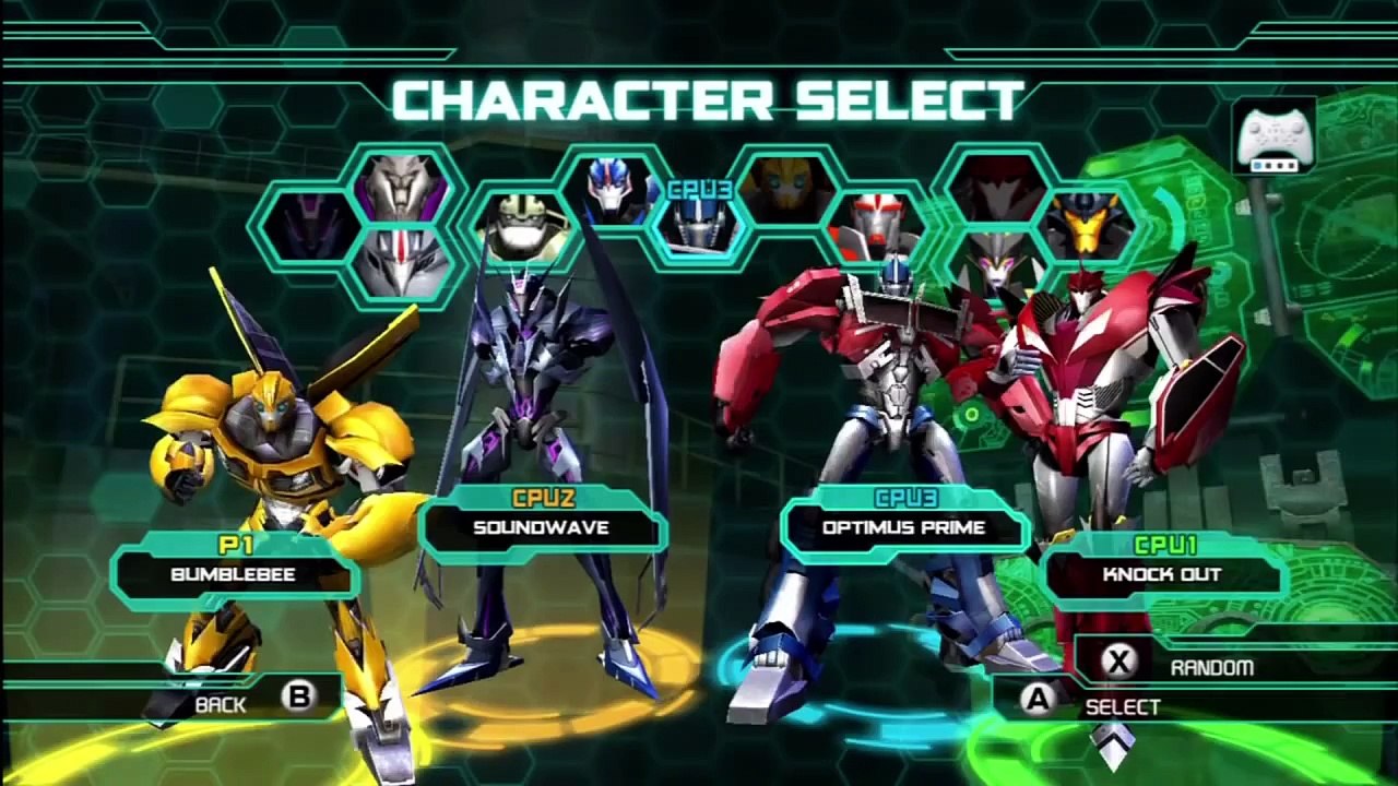 Transformers Prime: The Game - Bumblebee Multiplayer Gameplay w/ Commentary