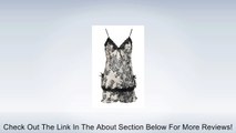 ZANZEA Women's Sexy Satin Lace Silk Floral Lingerie Sleepwear Pajamas Sets 2PCS Review
