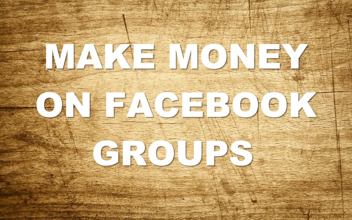 Make money on facebook group
