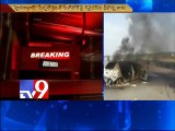 Car hits divider on ORR, ensuing fire kills 1