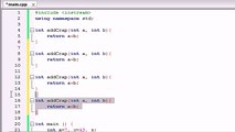 Buckys C++ Programming Tutorials - 58 - function Templates