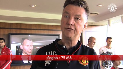 Bale, Hummels, Pogba... Louis van Gaal annonce les futures recrues de Manchester United !