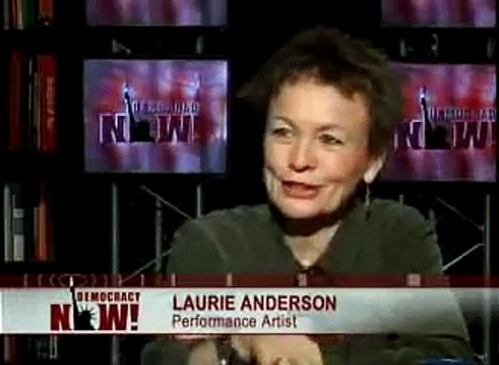 Laurie Anderson on Art and War