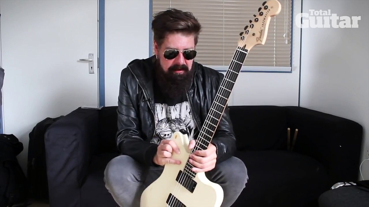 Me And My Guitar: Slipknot and Stone Sour's Jim Root with his Fender Jazzmaster