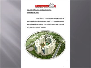 Red Coupon for discounted flats at Forest County, an eco- friendly project at Kharadi, Pune