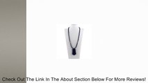 Women Sterling Sliver Lapis lazuli Beads Long Necklace Fashion Jewelry Review