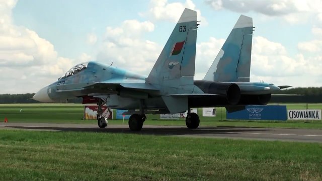 Air Crash Su-27 at Poland Air Show 2009 Radom [HD 1080]