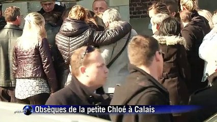Émotion et immense tristesse à Calais pour les obsèques de Chloé