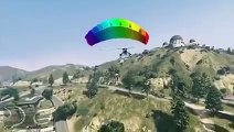 GTA V THUG LIFE - Airplane Crashes Into Parachute & Man Survives!