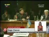 HUGO CHAVEZ HABLA A BARACK OBAMA EN LA CUMBRE DE  LAS AMERICAS