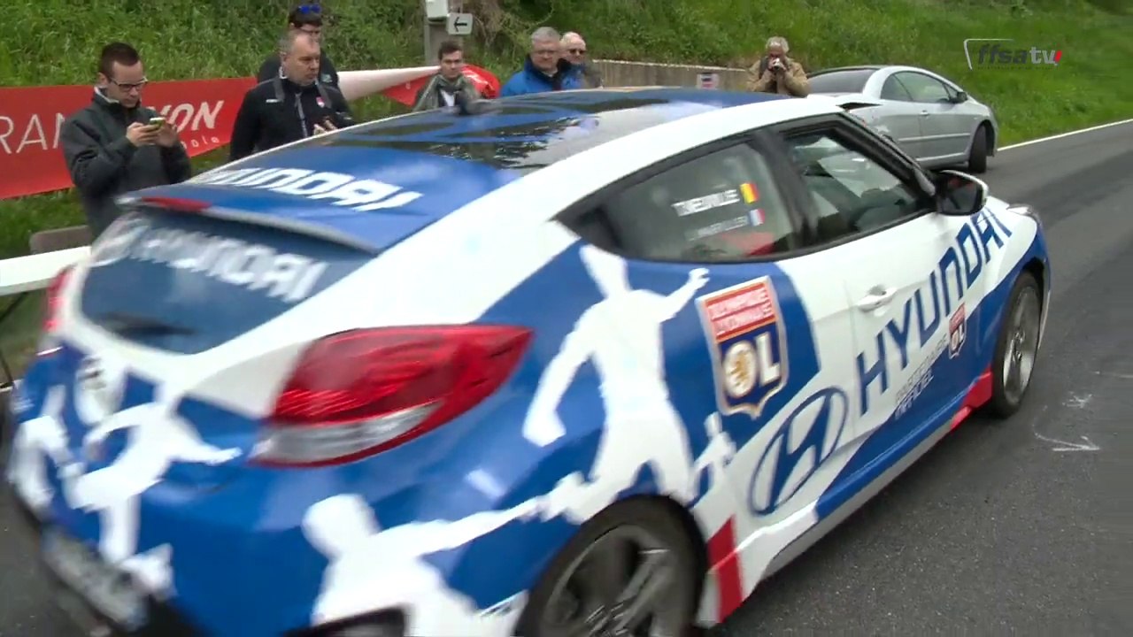 Thierry Neuville et Hyundai à la rencontre de l'Olympique Lyonnais