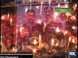 Rajanpur- Candles lit in remembrance of Rescue 1122 workers martyrs