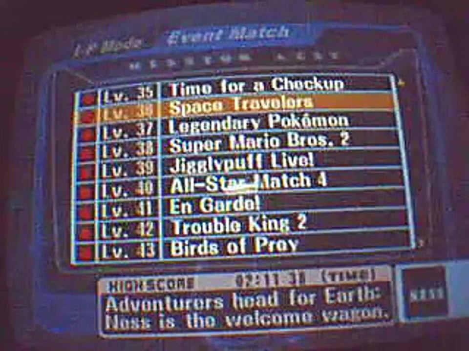 Walkthrough/Tutorial - Super Smash Bros melee Easy beat event 36 - Space Travelers