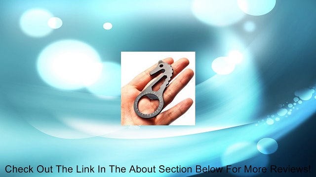 Doinshop New Useful Outdoor EDC Stainless Steel Tactical Multi-functional Pocket Key Ring Keychain Review