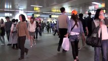 Walking around in Taipei (HD): MRT Metro Station 台北捷運